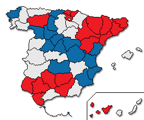 Elecciones a las Cortes Generales 2008. Resultados provisionales
